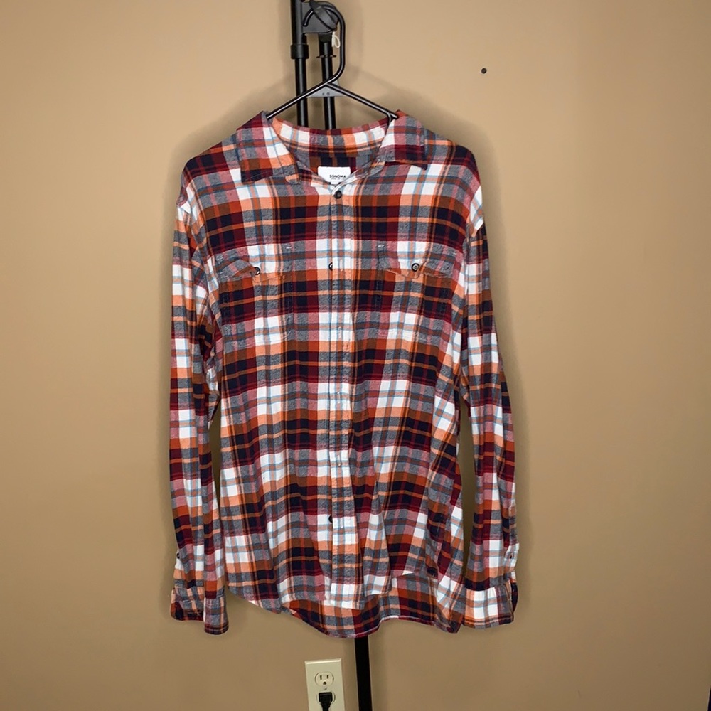 Men's L Sonoma Flannel